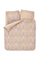 Pip Studio Dekbedovertrekset Jabali Flower Koraal 240x200/220cm