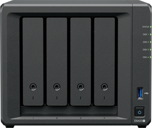 Synology DiskStation DS423+ data-opslag-server NAS Rack (8U) Ethernet LAN Zwart J4125