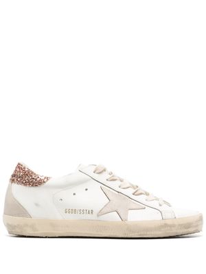 Golden Goose baskets Superstar en cuir - Blanc