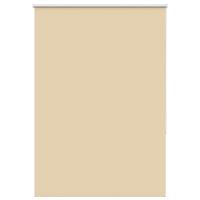 VidaXL Rolgordijn verduisterend 115x130 cm stofbreedte 110,7 cm beige
