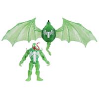 Spider-Man Epic Hero Series Web Splashers Action Figure Green Symbiote Hydro Wing Blast 10 cm
