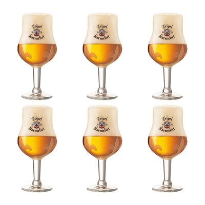 Karmeliet - Bierglas Tripel 330ml - 6 stuks