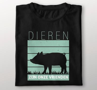 Dieren zijn vrienden T-shirt