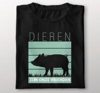 Dieren zijn vrienden T-shirt Dieren zijn vrienden T-shirt