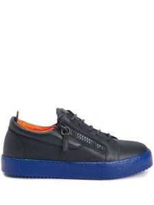 Giuseppe Zanotti baskets Nicki en cuir - Bleu