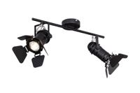 Globo Zwarte plafondlampEgon - 54650-2B