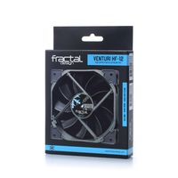 Fractal Design Venturi HP-12 PWM PC-ventilator Zwart, Grijs (b x h x d) 120 x 25 x 120 mm - thumbnail