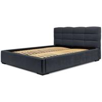 Trae Mobler Faro 160 x 200 cm Gestoffeerd Bed Donkerblauw