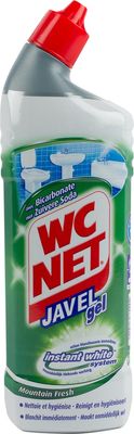 WC NET toiletreiniger Extra White Mountain Fresh, fles van 750 ml