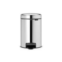 Brabantia pedaalemmer newicon 3l brilliant staal Brabantia pedaalemmer newicon 3l brilliant staal