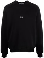 MSGM sweat à logo imprimé - Noir - thumbnail