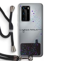 Sterren: Huawei P40 Pro Transparant Hoesje met koord