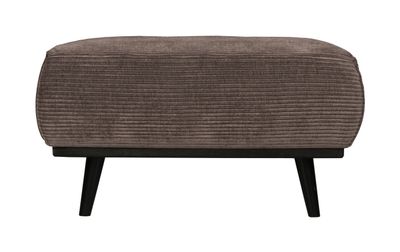 WOOOD Hocker 'Statement' Rib, kleur Taupe