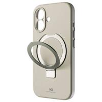White Diamonds Cover Mag Urban Stand Case für Apple iPhone 16, Sand Backcover Apple iPhone 16 Zand