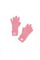 Le Chic winter handschoenen meisjes - roze - Rowrow - gebeid