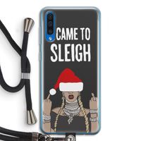 Came To Sleigh: Samsung Galaxy A50 Transparant Hoesje met koord