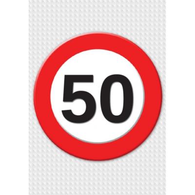 Verjaardag deurposter - 50 jaar - stopbord - 59 x 84 cm - feestartikelen - Sarah/Abraham Verjaardag deurposter - 50 jaar - stopbord - 59 x 84 cm - feestartikelen - Sarah/Abraham