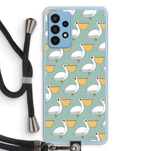 Pelican: Samsung Galaxy A52 Transparant Hoesje met koord
