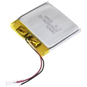 Renata ICP403029PL-02 Speciale oplaadbare batterij Prismatisch Kabel LiPo 3.7 V 325 mAh