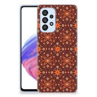 Samsung Galaxy A53 5G | TPU bumper | Batik Brown