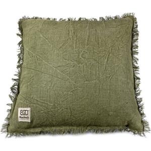 Sizo Handmade Kussen 45 x 45 cm - Olive