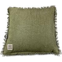 Sizo Handmade Kussen 45 x 45 cm - Olive