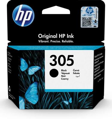HP 305 Black Original Ink Cartridge Origineel Zwart 1 stuk(s)