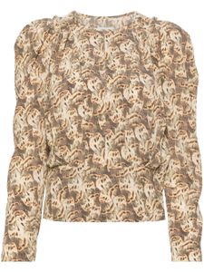 ISABEL MARANT blouse Zarga - Tons neutres