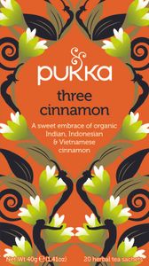 Three cinnamon