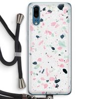 Terrazzo N°3: Huawei P20 Transparant Hoesje met koord