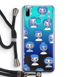 Gezichtjes: Huawei P Smart (2019) Transparant Hoesje met koord