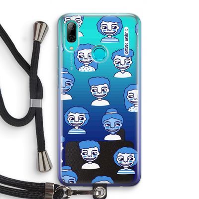 Gezichtjes: Huawei P Smart (2019) Transparant Hoesje met koord