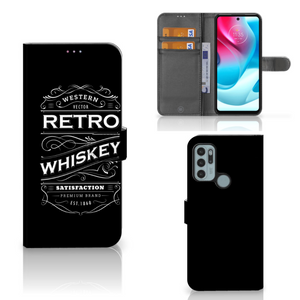 Motorola Moto G60s Book Cover Whiskey