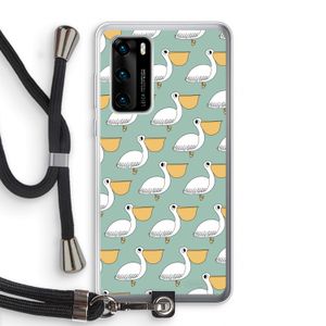Pelican: Huawei P40 Transparant Hoesje met koord