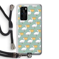Pelican: Huawei P40 Transparant Hoesje met koord