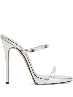 Giuseppe Zanotti sandales Darsey 120 mm - Argent