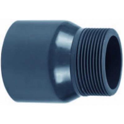 Effast Puntstuk Uit Buis 32x¾" Lijm-Buitendraad - PVC Waterbeheer Connector