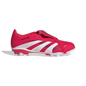adidas Predator League FT Gras Voetbalschoenen (FG) Kids Rood Wit Zwart