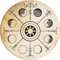 Terré percussion Shaman Drum Vegvisir - Goat 50cm handtrommel - thumbnail