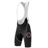 Voor heren Strakke wielrenshorts Fietsen Fietsbroeken / Broekje Race-pasvorm Sport Nationale vlag Ademend Sneldrogend Hoge Elasticiteit Comfortabel Zwart Grijs Spandex Kleding Wielrenkleding Lightinthebox - thumbnail