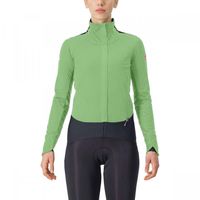 Castelli Alpha Doppio RoS lange mouw fietsjack groen dames L