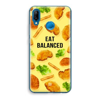 Eat Balanced: Huawei P20 Lite Transparant Hoesje