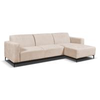 Haluta Hoekbank Apeldoorn - 276 x 148 x 83 cm - Beige - Rechts
