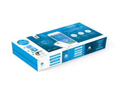 Bluetens MPACKUNI10 elektronische spierstimulator Elektrode-eenheid Blauw, Wit