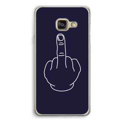F**k U: Samsung A3 (2017) Transparant Hoesje