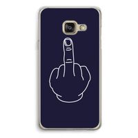 F**k U: Samsung A3 (2017) Transparant Hoesje