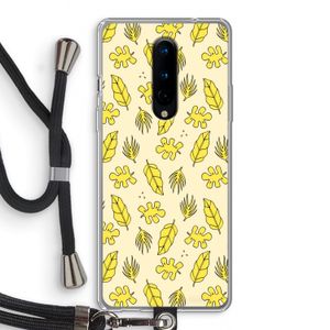 Herfst: OnePlus 8 Transparant Hoesje met koord