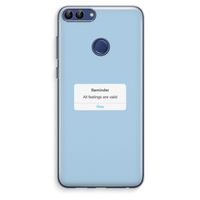 Reminder: Huawei P Smart (2018) Transparant Hoesje