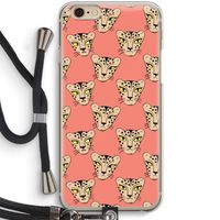 Tijger: iPhone 6 / 6S Transparant Hoesje met koord Tijger: iPhone 6 / 6S Transparant Hoesje met koord