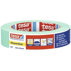 TESA Professional 4352 50 m Maskeertape voor algemeen gebruik Geschikt voor gebruik binnen Geschikt voor buitengebruik Papier Groen